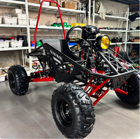 Kart électrique tout-terrain Baja 100 avec moteur brushless 48V 2000W, buggy tout-terrain pour adultes avec transmission par chaîne et frein à disque hydraulique