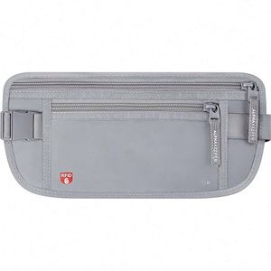 Muestra gratuita de cinturón portamonedas delgado con bloqueo RFID para pasaporte, ideal para viajes - Product Image 6