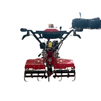 Motoculteur diesel JiYun chinois de haute qualité 178F 4KW 5.4HP 296cc, largeur de travail 1350mm, profondeur 15-30cm, transmission directe