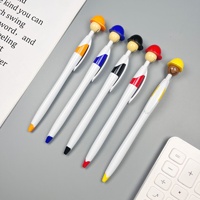 Stylo publicitaire créatif en forme de petite gourde, style denim, personnalisable avec LOGO, idéal pour les salons professionnels et événements, stylo à bille 0,7 mm
