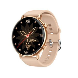 Montre connectée pour <span class=keywords><strong>femme</strong></span> 38 mm la plus vendue, compatible appels SIM, Android, surveillance de la fréquence cardiaque, comptage des pas, étanche, sans fil - Product Image 1