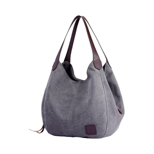 Phụ nữ thời trang bông Tote Ví đa túi Vai Túi vải túi xách - Product Image 1