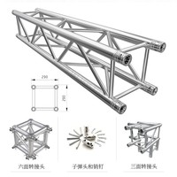 Truss de scène robuste en alliage d'aluminium Stagetruss pour éclairage DJ