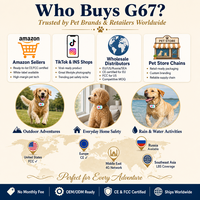 Traceur GPS pour animaux de compagnie G674G en plastique, haute précision, localisation en temps réel, 4G Android, étanche, autonomie de plus de 20 heures pour chiens et chats