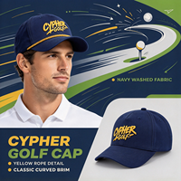 Casquette de baseball en coton lavé pour homme, multicolore, classique, à visière incurvée, avec logo brodé 3D personnalisé et décor en corde torsadée