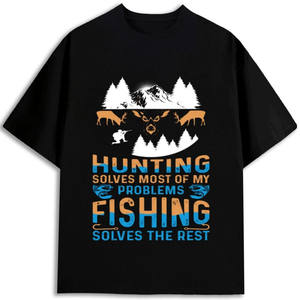 Camiseta de Algodón para Hombre, 180 g/m², Manga Corta, con Estampado, Tejido Jersey Transpirable, de Estados Unidos - Product Image 1