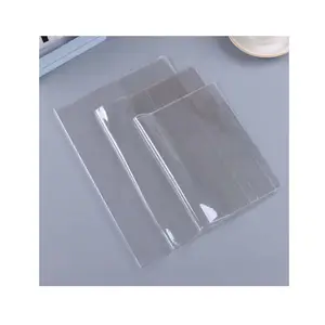 주문 로고 명확한 책 덮개 Pvc 플라스틱 Eco 친절한 방수 책 stretchable 보호자 책 덮개 아이 학교 공급