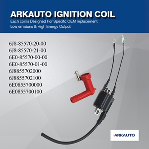 Bobina de Encendido ARKAUTO 6J8-85570-20-00 6J8-85570-21-00 6E0-85570-00-00 6E0855700100 para Motor Fuera de Borda Yamaha 4HP 5HP 25HP 30HP - Product Image 4
