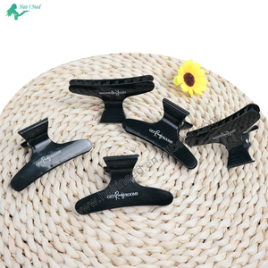 Horquillas para el pelo de salón de peluquería profesional con logotipo personalizado al por mayor, pinzas para el pelo con garra de plástico, pinzas para el pelo con mariposas para mujeres y niñas - Product Image 6