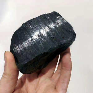 Venta al por mayor de piedras preciosas en bruto de alta calidad, turmalina negra grande para Decoración - Product Image 5