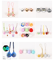 Clochettes en métal colorées de haute qualité en gros, pendentifs Magatama, cloche en laiton décorative