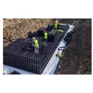 Module de réservoir d'infiltration et de bassin de stockage d'eaux pluviales à verrouillage géocellulaire avec prix du fabricant Offre Spéciale du distributeur - Product Image 5
