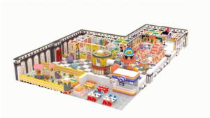 Top sân chơi trong nhà cung cấp thiết bị cung cấp đôi trượt công viên mềm trò chơi trampolines bóng hồ bơi cho trẻ em - Product Image 6