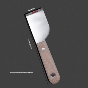 3 cái đa dụng họa sĩ công cụ bền cứng thép lưỡi phẳng sơn Putty dao <span class=keywords><strong>scraper</strong></span> gỗ góc cạnh Putty dao - Product Image 5