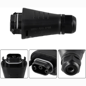Connecteur de terrain BC05 pour <span class=keywords><strong>micro</strong></span>-<span class=keywords><strong>onduleur</strong></span> <span class=keywords><strong>Hoymiles</strong></span> série HMS BC 05 noir - Product Image 3