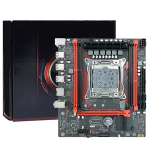 tarjeta madre desktop mainboard Xeon E5 LGA2011-3 DDR3 dual channel 128GB gaming mother board computer hardware software X99 pc