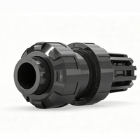 Valve flottante en plastique à double articulation pour panier de fleurs, structure à boule terminale, connexion NPT, haute température, OEM