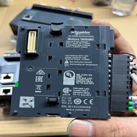 Controlador Lógico PLC Compacto TM221CE40U 24VDC Ethernet para Máquinas Pequeñas, PLC OEM para Automatización Industrial, Controlador Lógico Programable