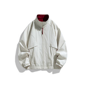 Chaqueta con cuello alto y logotipo personalizado para hombre, a prueba de viento y agua, para exteriores, informal de negocios, chaqueta ejecutiva de alta gama - Product Image 5