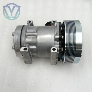 Compresor de Aire Acondicionado 183-5106 1835106 para D6N D8T D11R 953C 963C, Repuestos para Maquinaria de Construcción, Excavadora, Tractor - Product Image 1