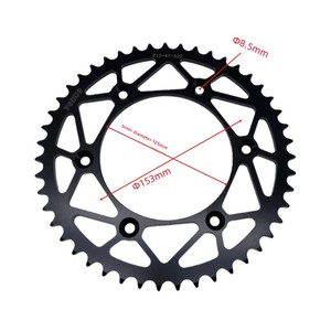 Plateau de chaîne en acier léger conforme à la norme ANSI pour modification de moto tout-terrain REGUL Extreme Thief CRF Wave Speed M4 <span class=keywords><strong>Hua</strong></span> <span class=keywords><strong>Yang</strong></span> T4 - Product Image 5