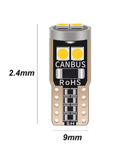 Luces LED para Auto T10 3030 6SMD, Lámpara de Lectura de Alta Luminosidad con Decodificación Infinita, Lámpara para Matrícula - Product Image 2
