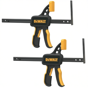 Serre-joints rapides DeWalt de 12 pouces de longueur, lot de deux pour rail de guidage - Product Image 2