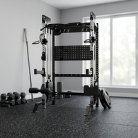 Machine Smith multi-stations, entraîneur fonctionnel, cadre en acier robuste, équipement de musculation pour l'entraînement complet du corps en salle
