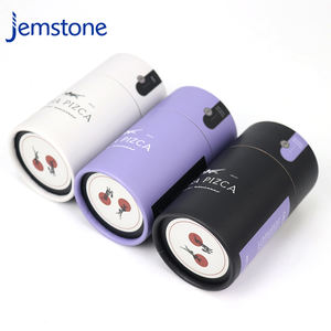 Caja de Regalo Cilíndrica de Cartón Ecológica Personalizable para Frutos Secos, Empaque de Tubo de Papel Kraft de Grado Alimenticio para Té de Hierbas - Product Image 6