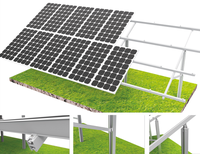 Supports de fondation pour poteaux solaires SunRack SFS-GM-04 en acier galvanisé et aluminium, sur mesure, avec conception conforme à la norme BS 6399-2-1997