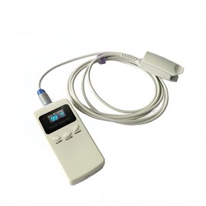 Oxymètre de pouls pour animaux, portable, pour usage vétérinaire, alimenté par USB, en plastique blanc, certifié CE - Product Image 2