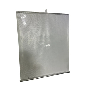 Parasol retráctil negro de alta calidad para ventana de <span class=keywords><strong>coche</strong></span>, cortina parasol con logotipo impreso - Product Image 6
