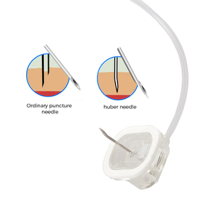 Набор одноразовых игл Хубера BD SafeStep без вырезания тканей 19G, 20G, 21G, 22G для химиотерапевтического порта - Product Image 3