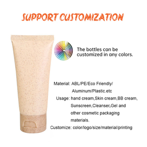 20ml 50ml 100ml Biodegradable LDPE <strong>Tube</strong> 20-24mm Screw Cap Screen Printing Custom Private Label Cosmetic <strong>Tube</strong> - Product Image 2