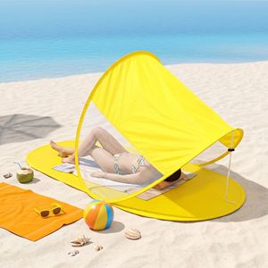 Quick Automatic Opening Pop Up <b>Tent</b> 140x70x65cm <b>Single</b> Layer Sun Protection Outdoor Camping Beach Use - Product Image 2