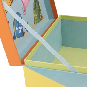 Baby Sets Shower Gift Exquisite New Born Baby Clothing Sock Sets Infant Shower Toddler Paper Cardboard Gift Packaging Box Suitcase With Leather Handle