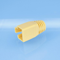 Ethernet PC Rot/Blau/Gelb RJ45-8P8C Buchsen-Flachsteckverbinder-Abdeckung Zugentlastungsstiefel Cat5e/Cat6 Marke KeCheng CE/FCC-zertifiziert