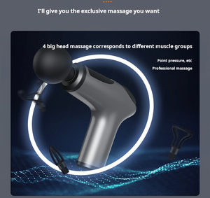 Handheld Body Infrared Massage Gun Deep Tissue Massage for Shoulder Leg Foot Muscles Double <strong>Head</strong> <strong>Massagers</strong> Wireless Battery - Product Image 2