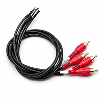 Câble audio-vidéo AV RCA mâle OEM le plus vendu pour lecteur DVD TV