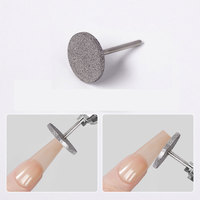 Lime à callosités électrique professionnelle, pédicure et manucure, disques à ongles en diamant pour peau morte/dure/fissurée/sèche