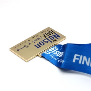 Top Design Marathon Médailles En Émail Anodisation Galvanoplastie Médaille 1St 2Nd 3Rd <span class=keywords><strong>Place</strong></span> Médaille - Product Image 2