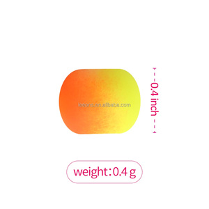 뜨거운 판매 옹 브르 옐로우 라운드 다채로운 향취 머리띠 머리 플라스틱 구슬 여성용 어린이 가발 머리띠 - Product Image 3