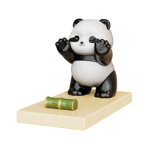 Penyangga Ponsel Lucu dari Resin Lukis Tangan, Dudukan Smartphone Santai Bentuk Hewan Panda, Figurine Patung <span class=keywords><strong>Mobile</strong></span> <span class=keywords><strong>Stand</strong></span>-Fashion - Product Image 6