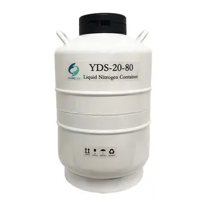 YDS-20-80 container frozen semen dog semen Liquid Nitrogen Container Tank 20 Liters artificial insemination equipment cow