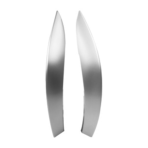 Toyota Corolla Air Vent Side Trim <b>Brackets</b> 2007-2013 Light Gray <b>Plastic</b> Left Door Handle Trim - Product Image 2