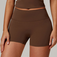 Shorts de yoga taille haute pour femme, effet ventre plat et lifting des fesses, respirants, séchage rapide, anti-humidité, pour la course, la gym, le fitness et le yoga