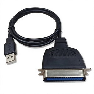 Câble d'imprimante parallèle USB 2.0 CN36 36 broches mâle/femelle, conducteur en cuivre étamé tressé, gaine en PVC pour imprimante/scanner - Product Image 1