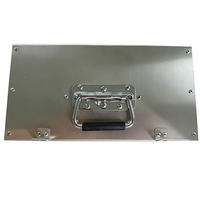 HZY Stainless Steel FFU Fan Filter Unit Pengatur Kecepatan Kipas 0.3m Filter HEPA Stasioner untuk Ruang Bersih Bengkel Bebas Debu