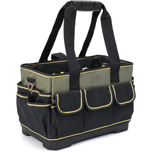 Nouveauté : Organiseur d'outils en acier inoxydable avec manche en bois, sac à main, kit d'outils de jardinage, outils de désherbage durables pour le jardinage - Product Image 3