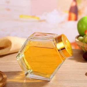 Frasco de Vidrio para <span class=keywords><strong>Miel</strong></span>, Botella para Abejas, Bote de Cristal para <span class=keywords><strong>Miel</strong></span> de 100 ml, Tarro de <span class=keywords><strong>Miel</strong></span> Hexagonal de Vidrio, Envases para <span class=keywords><strong>Miel</strong></span> - Product Image 3